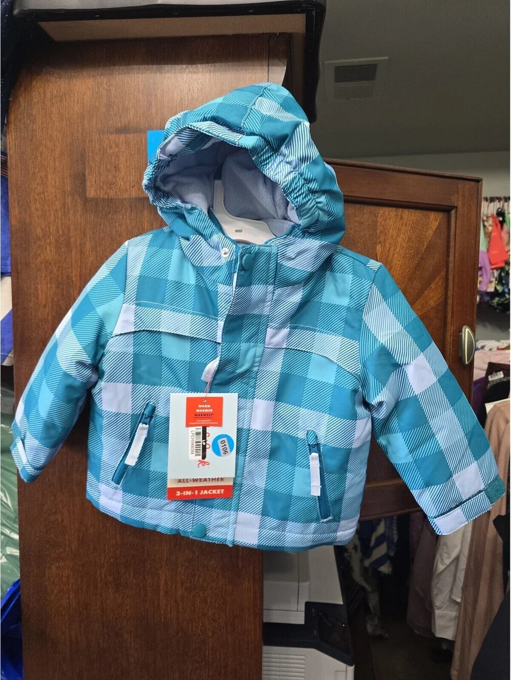 18m brand new three n one jacket from target item, 106G2